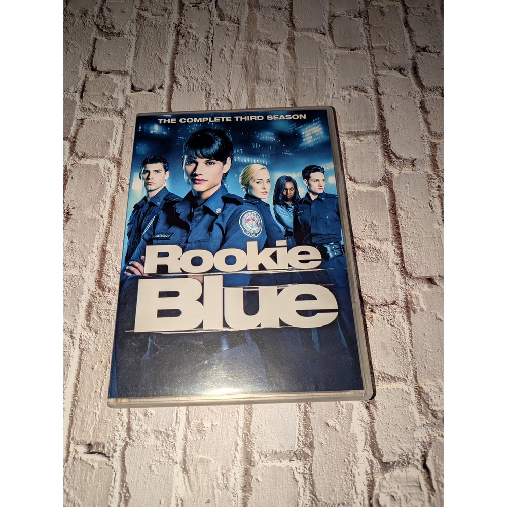 Rookie Blue The Complete Third Season DVD 4-Disc Set Missy Peregrym TV Drama
